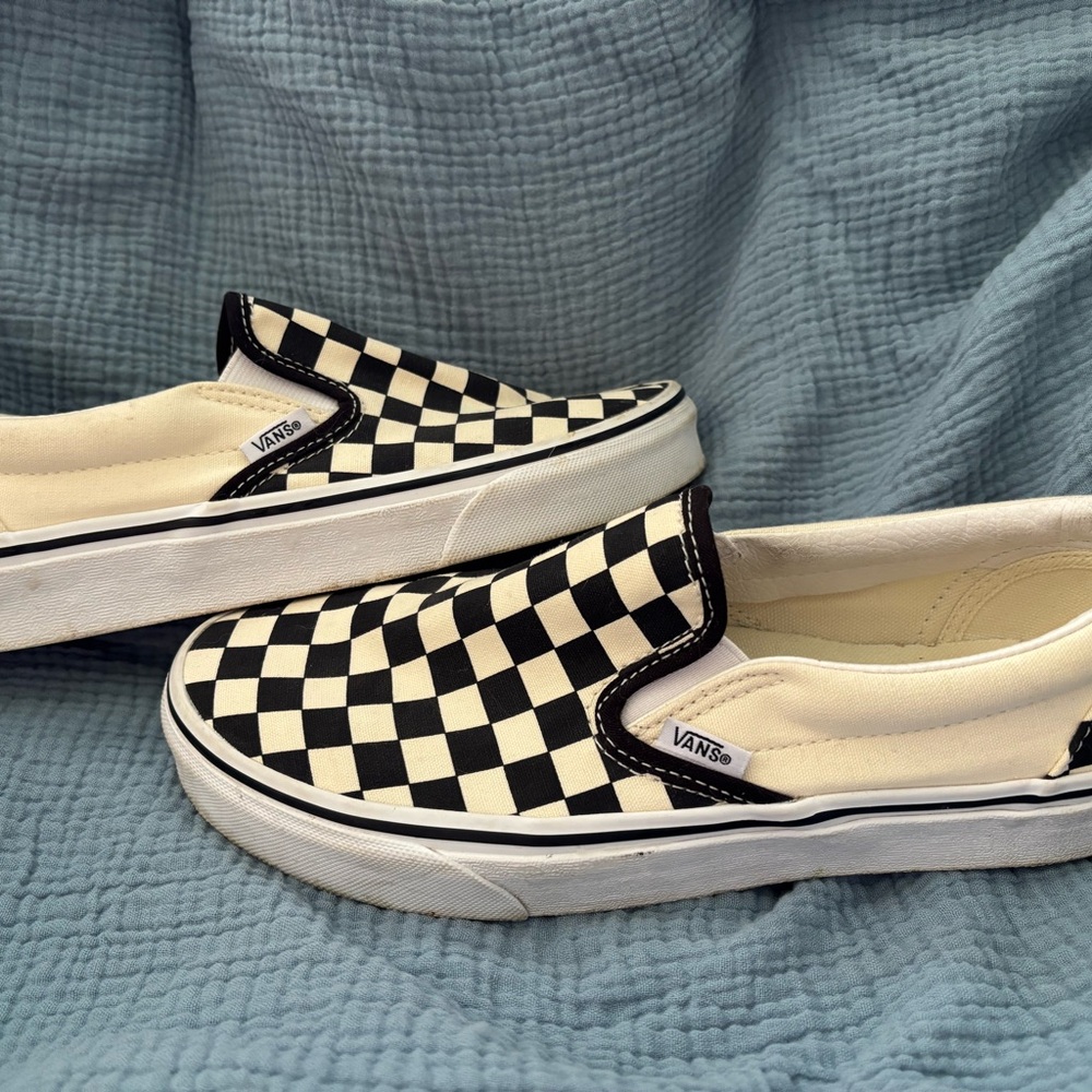 Vans Checkerboard Slip-On Sneakers